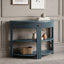 Console avec tiroir et tablettes-368969782