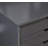 Carrena Gray 6 Drawer Wide Rolling Storage Cart-616229931