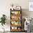 5-Tier Vegetable Fruit Rack Snack Rack Kitchen Storage Organizer Basket Stand-1228076665