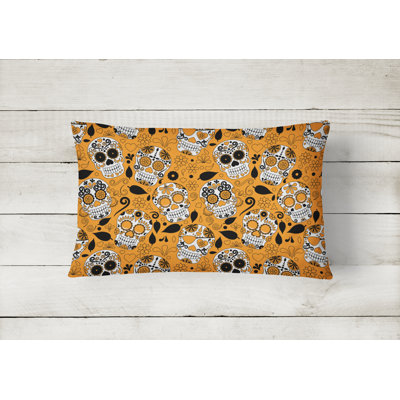 Day of the Dead Lumbar Pillow