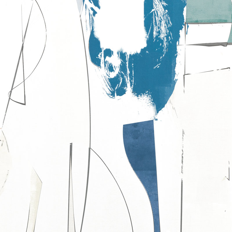 Midst IV Diptych Painting by Coup D'Esprit, 36" H x 48" W x 2" D