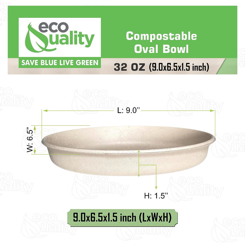 Bols à papier 32 oz, Ensemble de 150