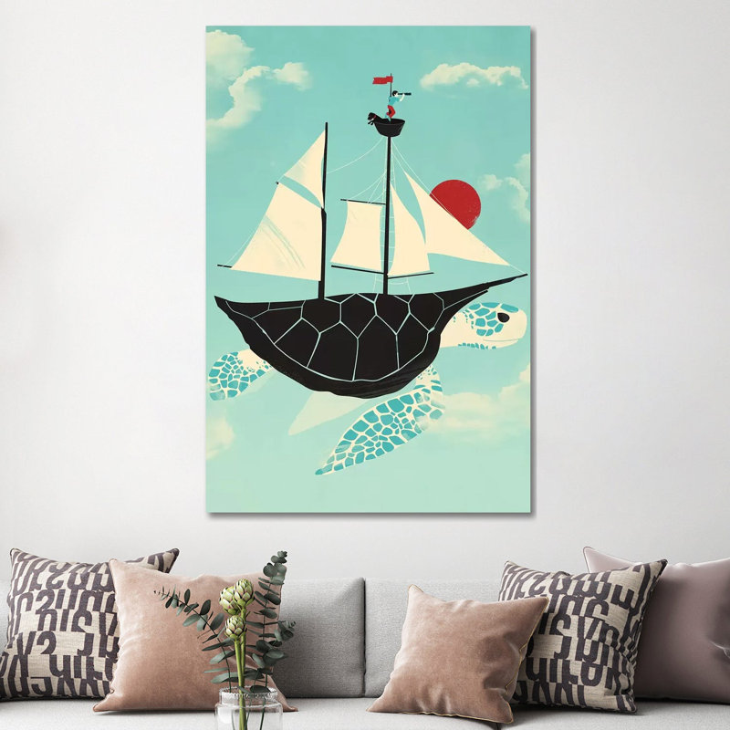 Adrift by Jay Fleck - Wrapped Canvas Print, 152.5 cm H x 101.5 cm W
