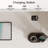 6-Shelf Modern Bookcase With Tri-color Sensor Light, Irregular Open Bookshelf-1277324384