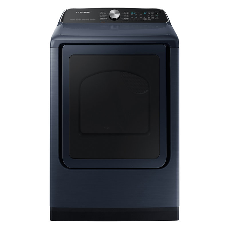 Samsung High Efficiency Dryer, Brushed Navy, Natural Gas