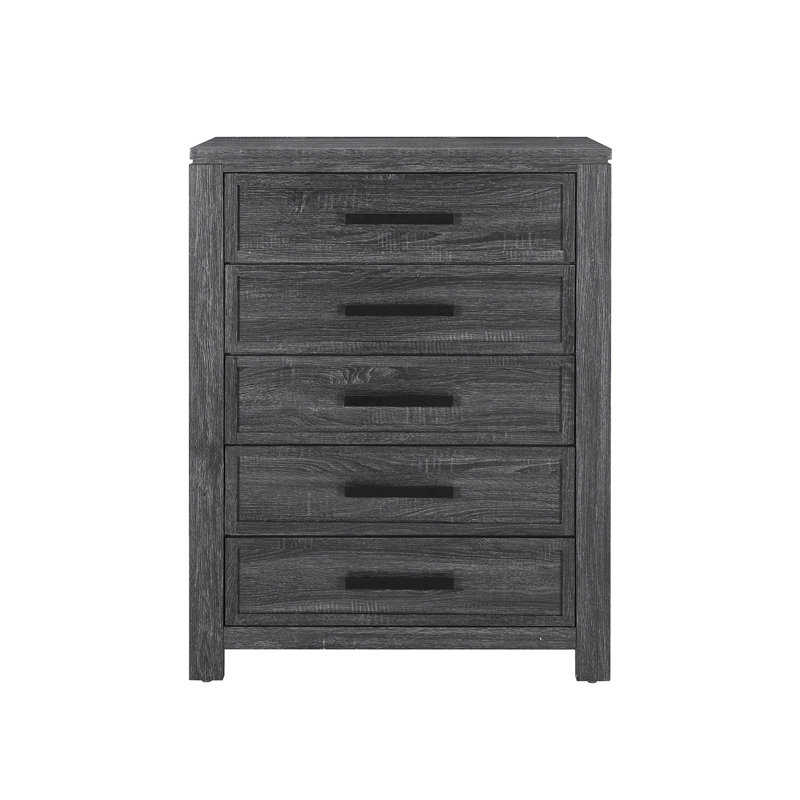 Commode gris foncé AYA