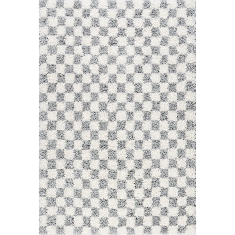 Tapis à poils longs Mid-Century Adelaide, Rectangulaire 3 pi x 5 pi