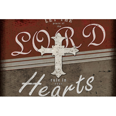 Peace Of The Lord - Wrapped Canvas Print