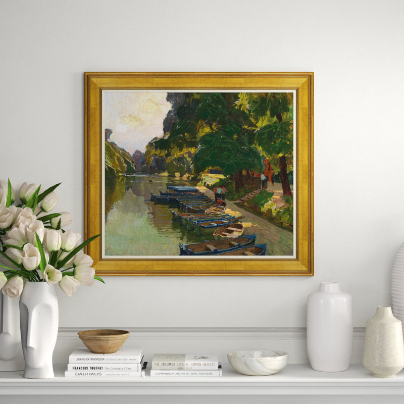 Along The Seine Giclee Print