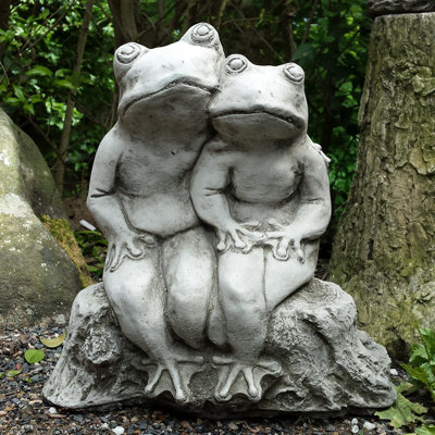 Lockett Animals Weather Resistant Stone Garden Statue