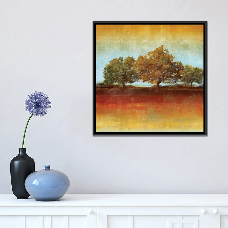 « all éclairez grâce i », impression sur toile, H 37 po x l 37 po x P 1,5 po, Pas de tapis, Toile avec cadre noir
