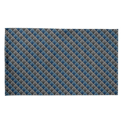 Torchon à motif géométrique à rayures