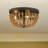3 - Light 12.6'' Unique/Statement Bowl Flush Mount