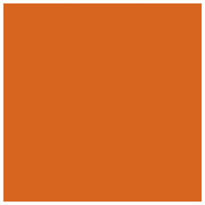 Solid Orange Background Quilted Bedspread All Sizes
