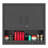 Metal Wall-Mounted Tool Storage Cabinet With Locking Door And 1 Shelf