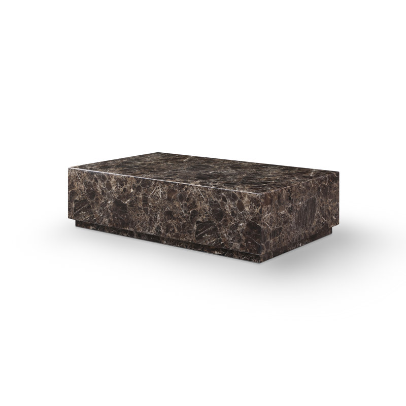 Marble Coffee Table, Brown