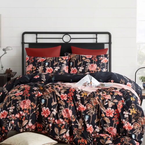 Lark Manor Cleasby Microfiber Floral Comforter Set & Reviews