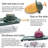 Adjustable Mandoline Slicer For Kitchen,Ultra Sharp V-Blade Vegetable Slicer With Container,Slicer Vegetable Cutter,Julienne Slicer, Potato Slicer For Apple,Onion,Tomato Lemon Slicer