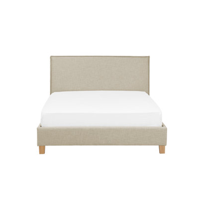 Sennez Upholstered Twill Bed