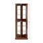 Armoire de coin avec lumières-314282379
