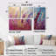 Fleurs violettes, beauté sauvage dépliée I - Art mural floral 4 pièces-516974714-516974715