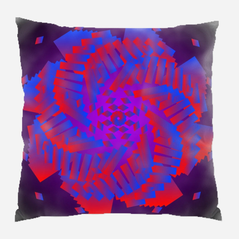 Design Microsuede Reversible Throw Pillow