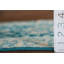 Tapis vert en laine Oushak