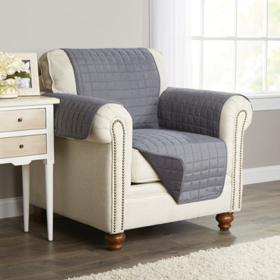 Brystol Polyester Box Cushion Armchair Slipcover