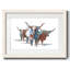 Modern Longhorns I Framed On Paper Print-263840530-263840531