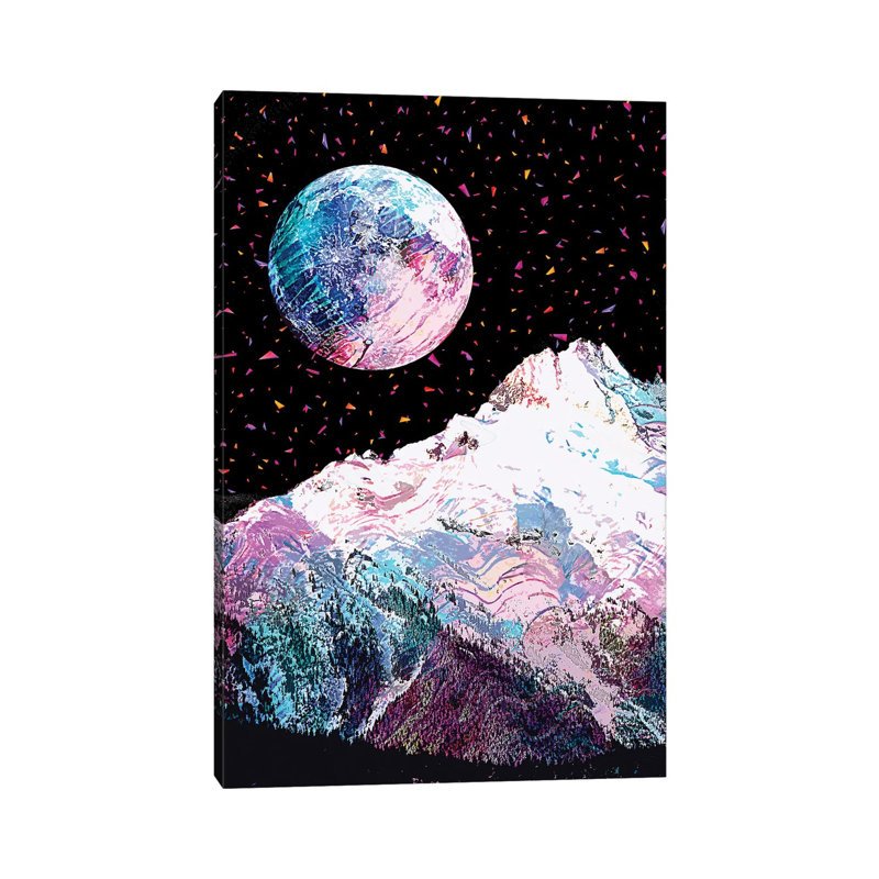 Full Moon XVII by Gab Fernando - Wrapped Canvas Print, 20.32 cm H x 30.48 cm W