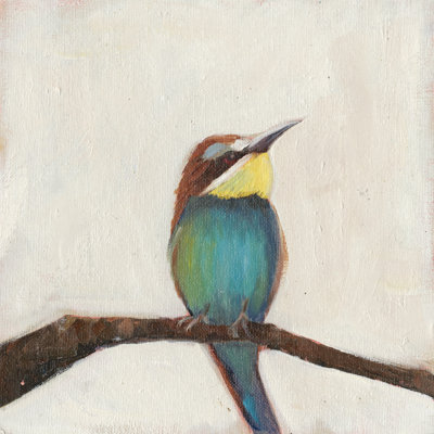 " Bird Profile II " Painting Print