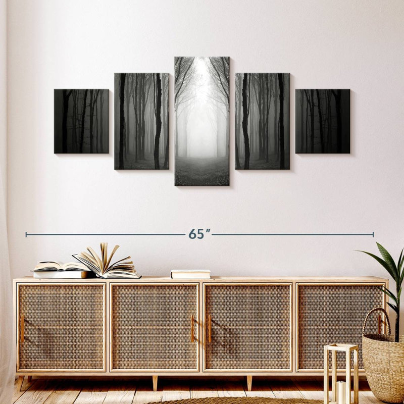Dark Woods, 24" H x 55" W