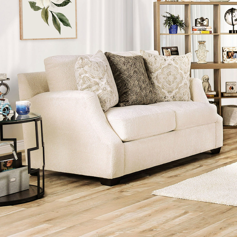 Maxuel Fabric 64'' Reception Loveseat