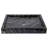 Eden Bath 16'' Charcoal Gray Stone Rectangular Bathroom Sink
