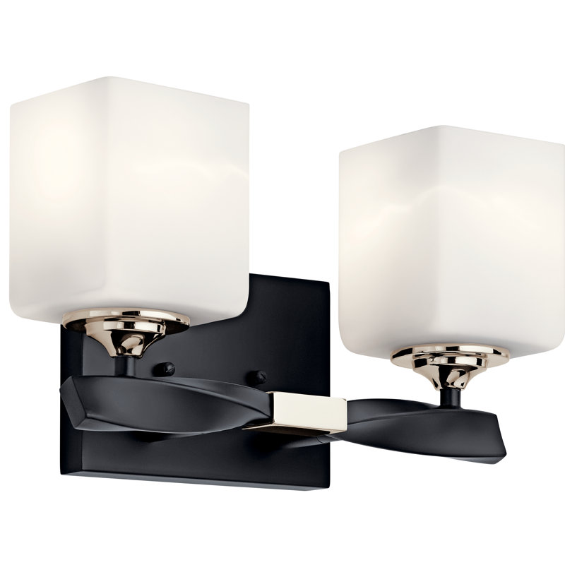 Lecompton 2 - Light Vanity Light, Black