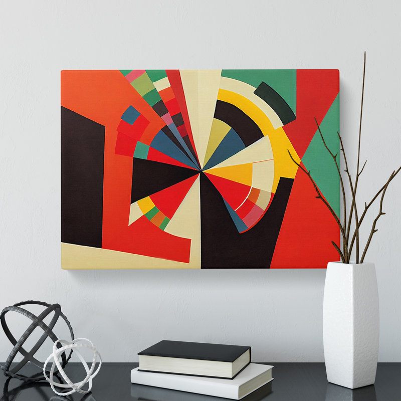 Enlightened Modern Abstract - Wrapped Canvas, 35cm H x 50cm W x 3cm D