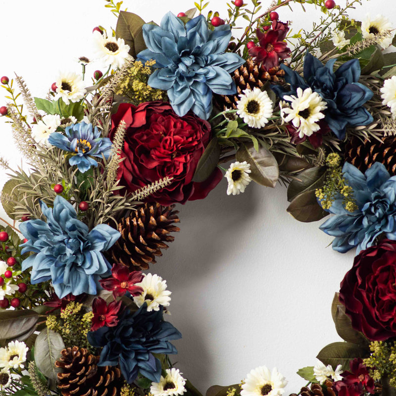 Couronne artificielle, H 22 po x l 22 po x P 6 po