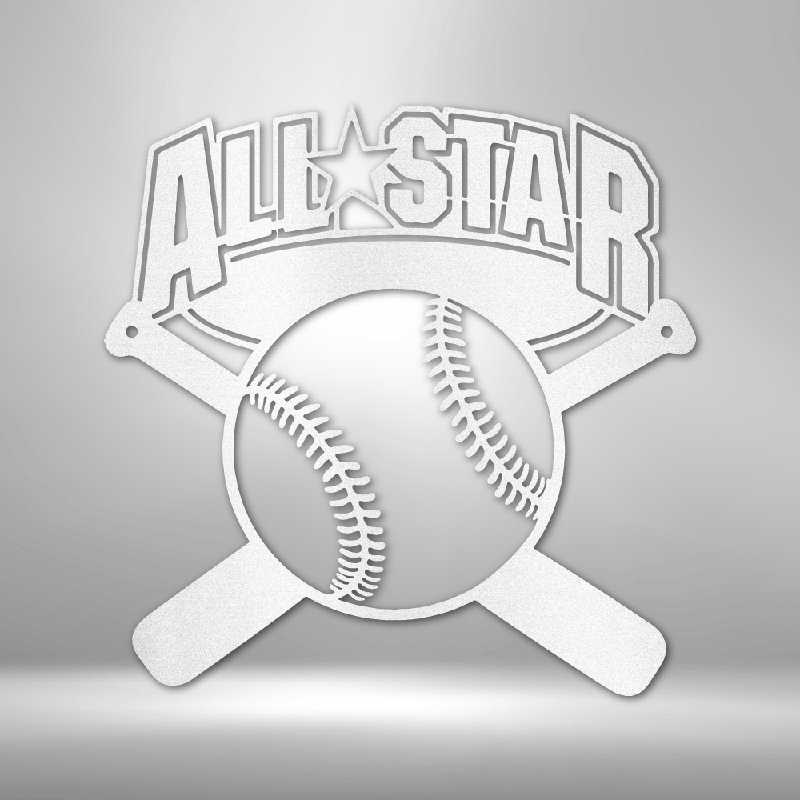Plaques et plaques Flonard All Star Baseball Fan Steel