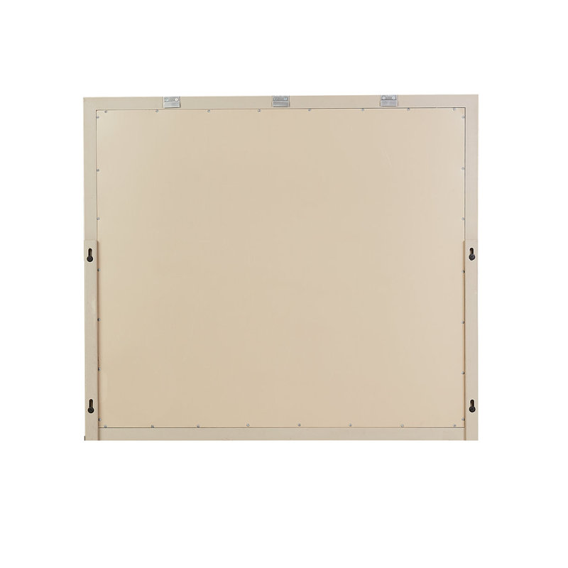 Laguna Ridge Flat Solid Wood Beveled Mirror