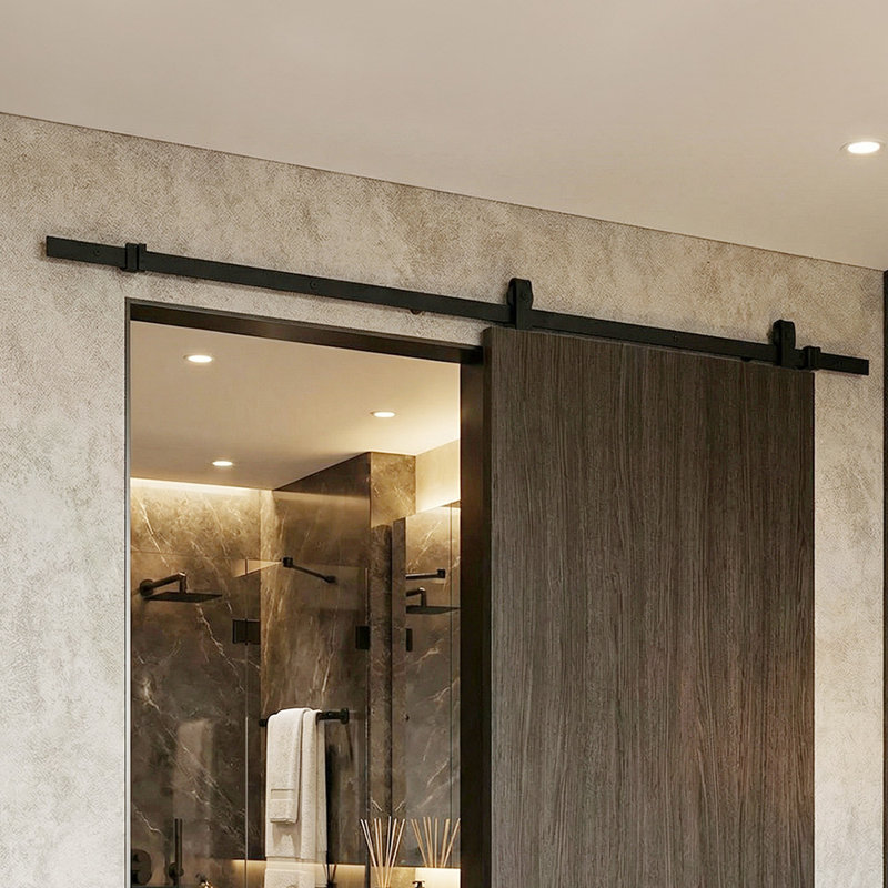 Sliding Barn Door Hardware Kit, 183cm, 14cm