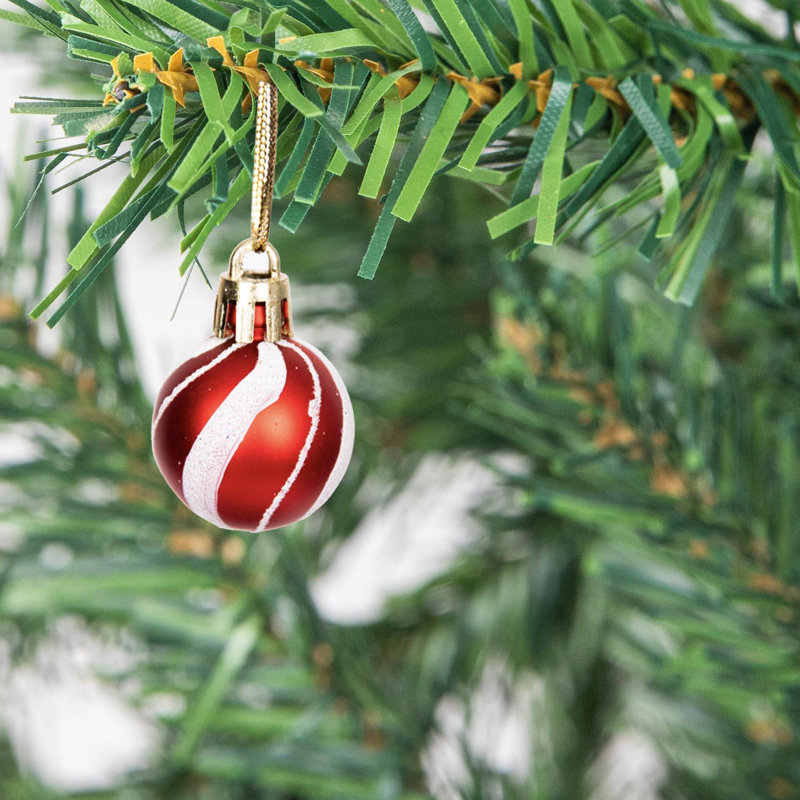 Polyvinyl Chloride (PVC) Bauble, 3cm H x 3cm W x 3cm D