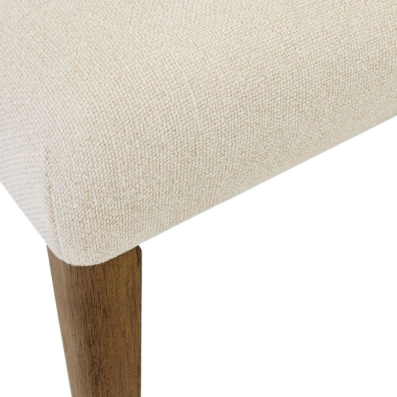 Chaise rembourrée Arch - Cacao / Sable (ensemble de 2)