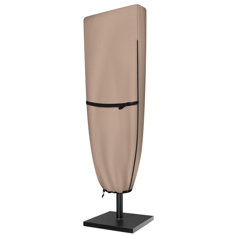Patio Parasol 600D Waterproof Outdoor Market Extra Large Umbrella Cover - Fits Double-Sided Umbrella 13-15 Feet