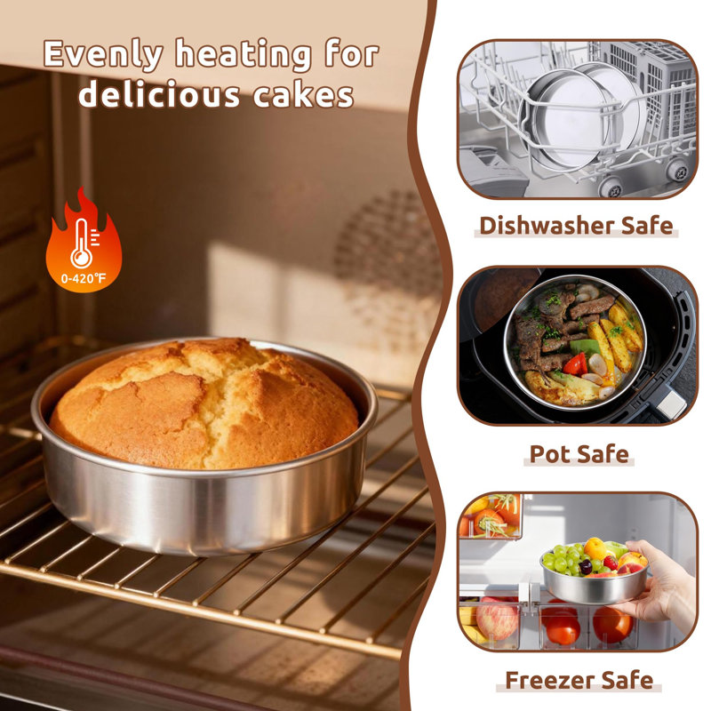 TAKKUI 3 Classic Cake Pan