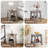 End Table, Small Side Table, Set Of 2 Nightstand With 2-Tier Storage Shelf, Wood Bedside Table-106845500