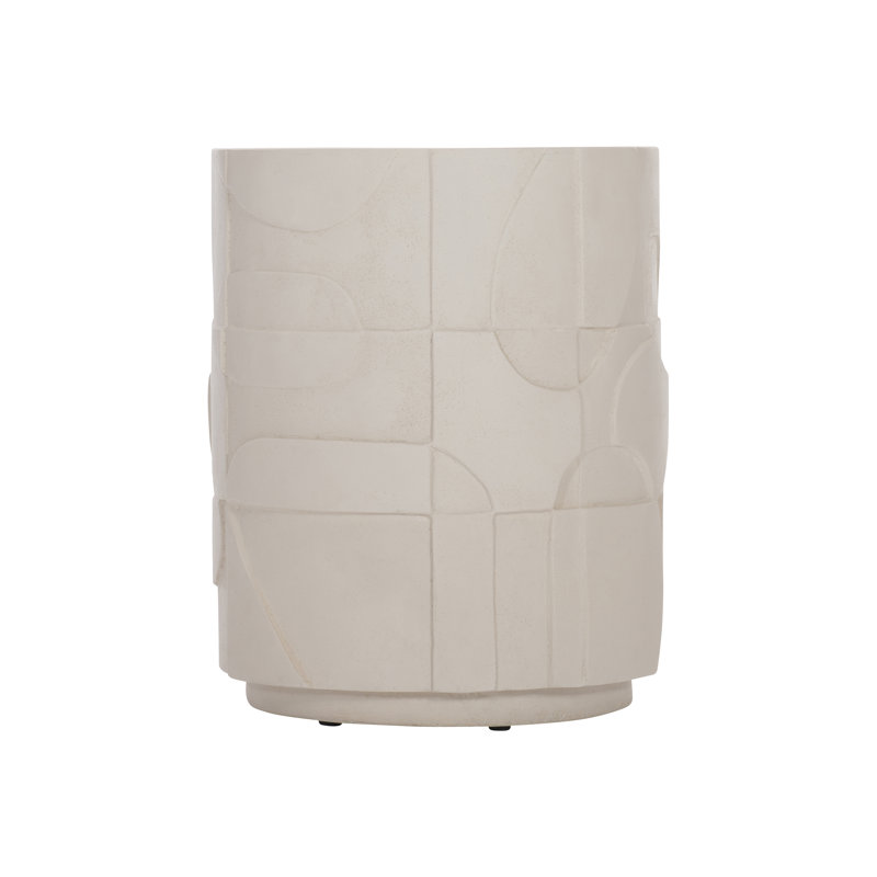 Zina Stone End Table