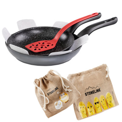 6 - Piece Non-Stick Aluminum Cookware Set