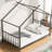 Modern Twin Size House Platform Bed-361766141