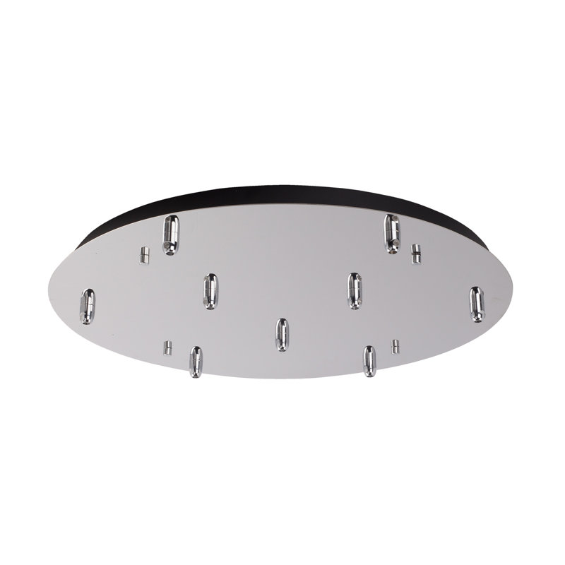 Multi-Port Canopy, 1" H x 17.75" W x 11" D, Gray