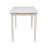 Ginna Extendable Unfinished Solid Wood Dining Table